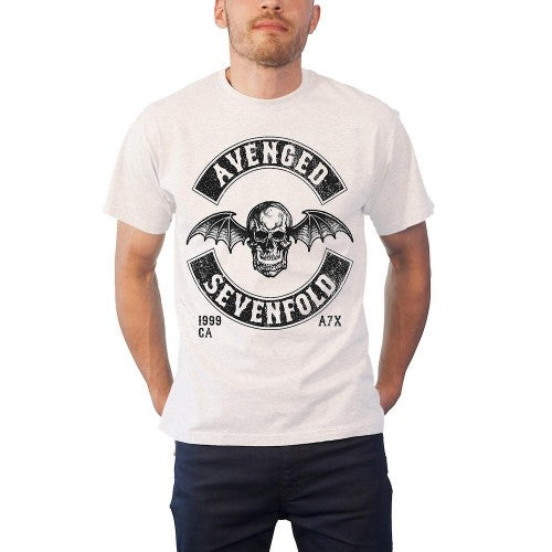 Front - Avenged Sevenfold Unisex Adult Seal Cotton T-Shirt