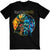 Front - Iron Maiden Unisex Adult The Future Past Tour ´23 Circle Art T-Shirt