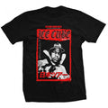 Front - Ice Cube Unisex Adult Kanji Peace Sign Cotton T-Shirt