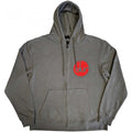 Front - Blur Unisex Adult Logo Full Zip Hoodie