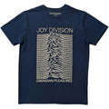 Front - Joy Division Unisex Adult Unknown Pleasures T-Shirt