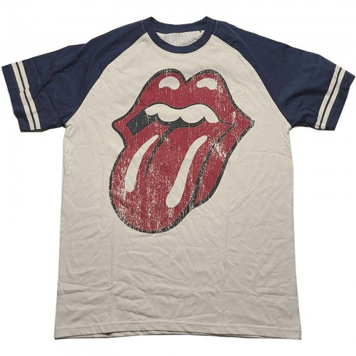 Front - The Rolling Stones Unisex Adult Logo Raglan T-Shirt
