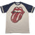 Front - The Rolling Stones Unisex Adult Logo Raglan T-Shirt