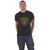 Front - Pantera Unisex Adult Skull & Snake Diamante T-Shirt