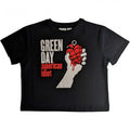 Front - Green Day Womens/Ladies American Idiot Crop Top