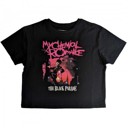 Front - My Chemical Romance Womens/Ladies March Crop Top