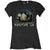 Front - The Doors Womens/Ladies Vintage Field T-Shirt