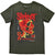 Front - Slipknot Unisex Adult Zombie T-Shirt