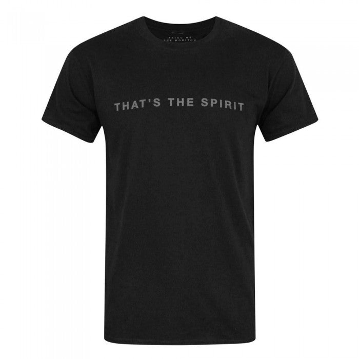 Front - Bring Me The Horizon Unisex Adult That´s The Spirit Cotton T-Shirt