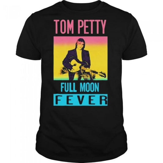 Front - Tom Petty & The Heartbreakers Unisex Adult Full Moon Fever Cotton T-Shirt