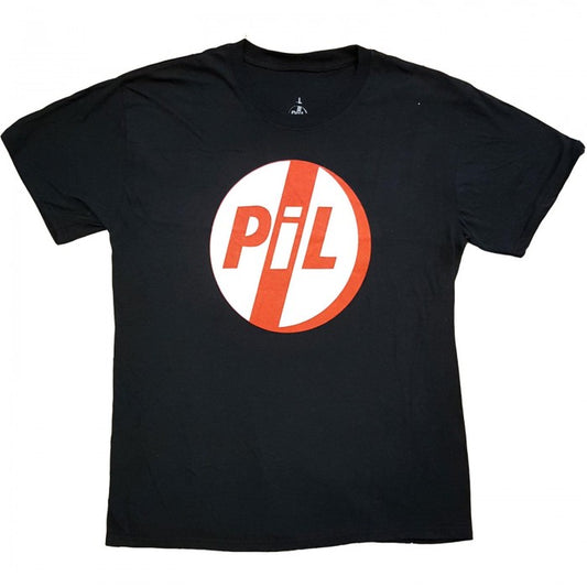 Front - Public Image Ltd Unisex Adult Logo Cotton T-Shirt