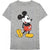 Front - Disney Unisex Adult Mickey Mouse Vintage Cotton T-Shirt