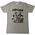 Front - Nirvana Unisex Adult Incesticide Stacked Logo T-Shirt