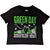 Front - Green Day Womens/Ladies American Idiot Wings Crop Top