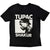 Front - Tupac Shakur Unisex Adult Eyes Closed Cotton T-Shirt