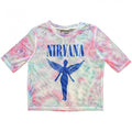 Front - Nirvana Womens/Ladies Angelic Mono Mesh Crop Top
