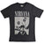 Front - Nirvana Unisex Adult Sitting T-Shirt