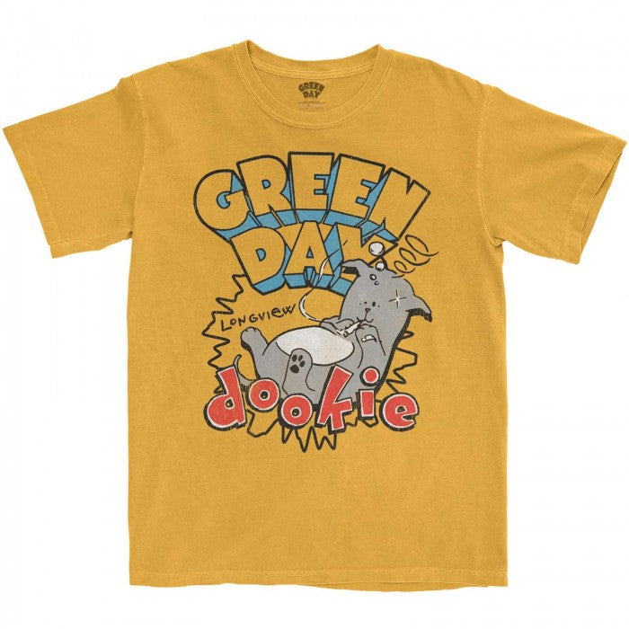 Front - Green Day Unisex Adult Dookie Longview T-Shirt
