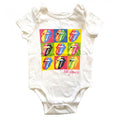 Front - The Rolling Stones Toddler Two Tone Babygrow