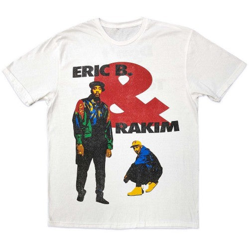Front - Eric B. & Rakim Unisex Adult Don´t Sweat Back Print Cotton T-Shirt