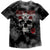 Front - Guns N Roses Childrens/Kids Flower Skull T-Shirt