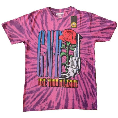 Front - Guns N Roses Childrens/Kids Use Your Illusion Pistol T-Shirt