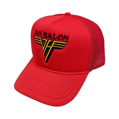 Front - Van Halen Unisex Adult Logo Mesh Cap