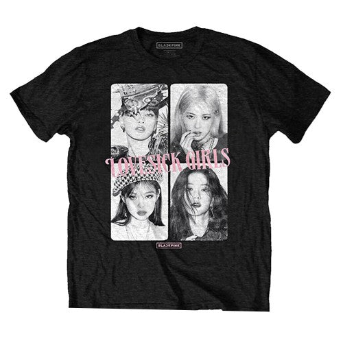 Front - BlackPink Unisex Adult Love Sick T-Shirt