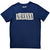 Front - Nirvana Unisex Adult Box Logo T-Shirt