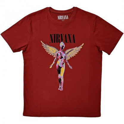 Front - Nirvana Unisex Adult In Utero T-Shirt