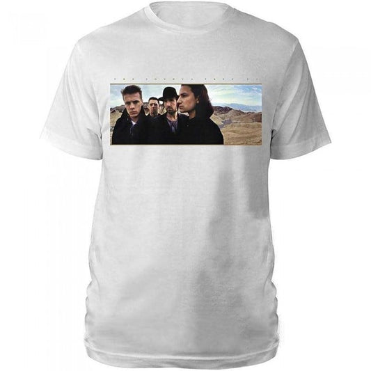 Front - U2 Unisex Adult Joshua Tree Photo Back Print T-Shirt
