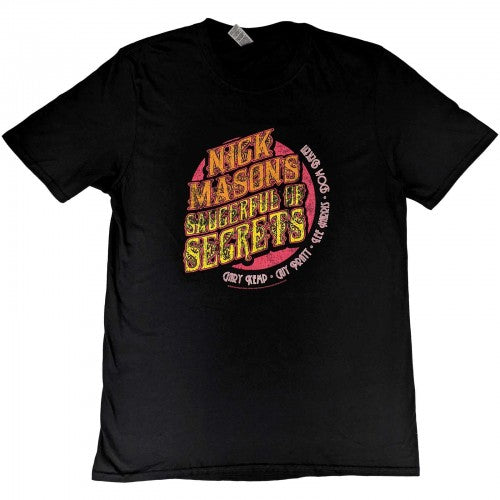 Front - Nick Mason´s Saucerful Of Secrets Unisex Adult Echoes European Tour 2022 Back Print T-Shirt