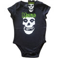 Front - Misfits Childrens/Kids Skull Logo Babygrow