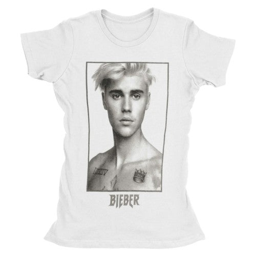 Front - Justin Bieber Womens/Ladies Sorry Cotton T-Shirt