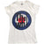 Front - The Who Womens/Ladies Vintage Target T-Shirt