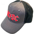 Front - AC/DC Unisex Adult Two Tone Logo Baseball Cap