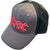 Front - AC/DC Unisex Adult Two Tone Logo Baseball Cap