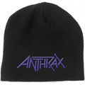 Front - Anthrax Unisex Adult Logo Beanie