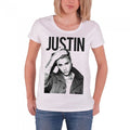 Front - Justin Bieber Womens/Ladies Bold T-Shirt