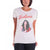 Front - Selena Gomez Womens/Ladies 80´s Glam T-Shirt