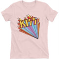 Front - Kiss Womens/Ladies Stars T-Shirt