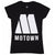 Front - Motown Records Womens/Ladies M Cotton Logo T-Shirt