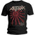 Front - Anthrax Unisex Adult Live In Japan Cotton T-Shirt
