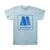 Front - Motown Records Unisex Adult Vintage Cotton Logo T-Shirt