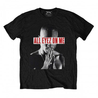 Front - Tupac Shakur Unisex Adult All Eyez On Me T-Shirt