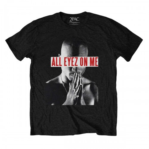 Front - Tupac Shakur Unisex Adult All Eyez On Me T-Shirt