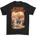 Front - Avenged Sevenfold Unisex Adult Germany T-Shirt