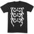 Front - The Cult Unisex Adult Repeat Logo Cotton T-Shirt