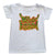 Front - Billie Eilish Girls Graffiti Skinny T-Shirt