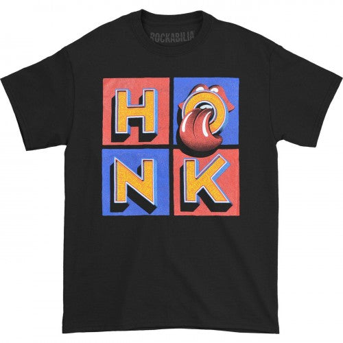 Front - The Rolling Stones Unisex Adult Honk Track List T-Shirt